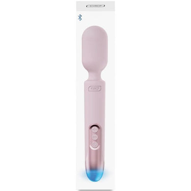 Vibratore Pro Wand con LED multicolore e controllo app per piacere intenso